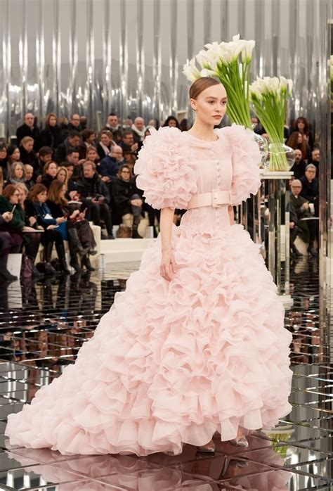 Chanel spring couture runway